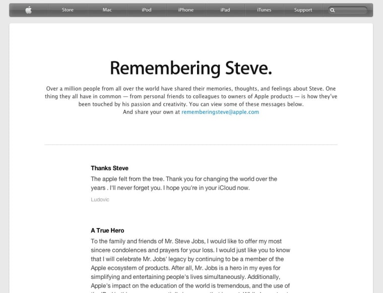 apple-receives-over-one-million-emails-in-memory-of-steve-jobs