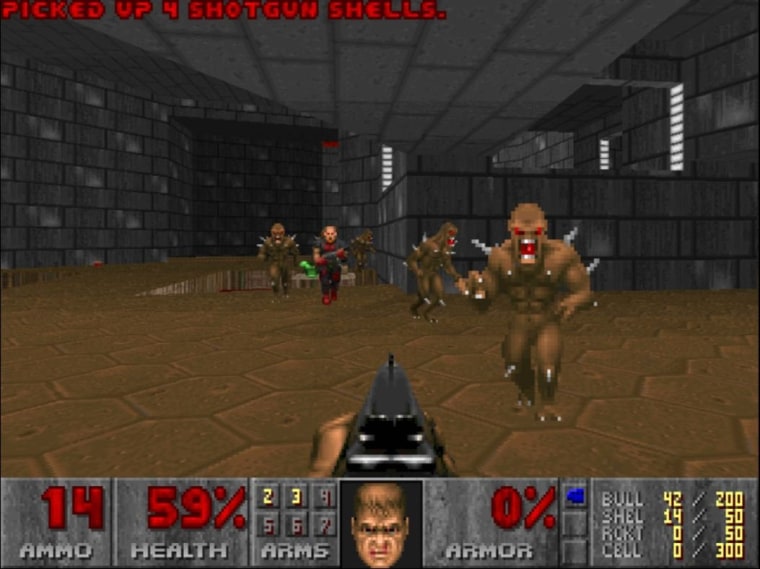 From 'Doom' to 'Rage,' first-person shooters grow up