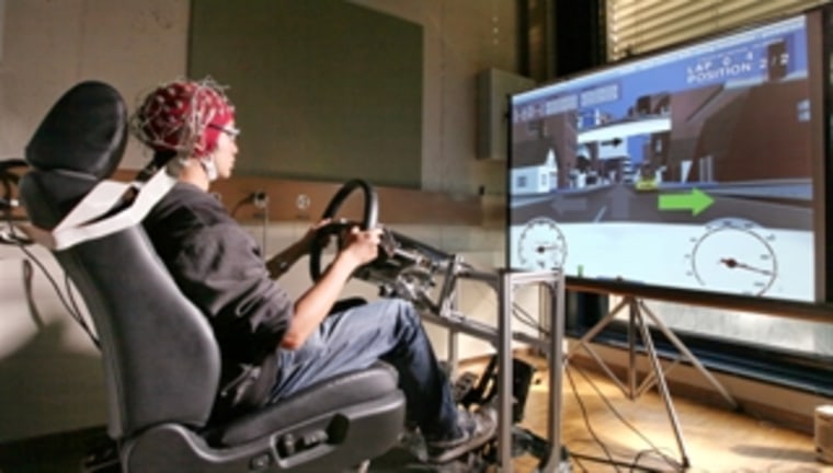 Nissan and Swiss researhers are collaborating on a car of the future that will read drivers' minds to make the task at hand easier and safer.