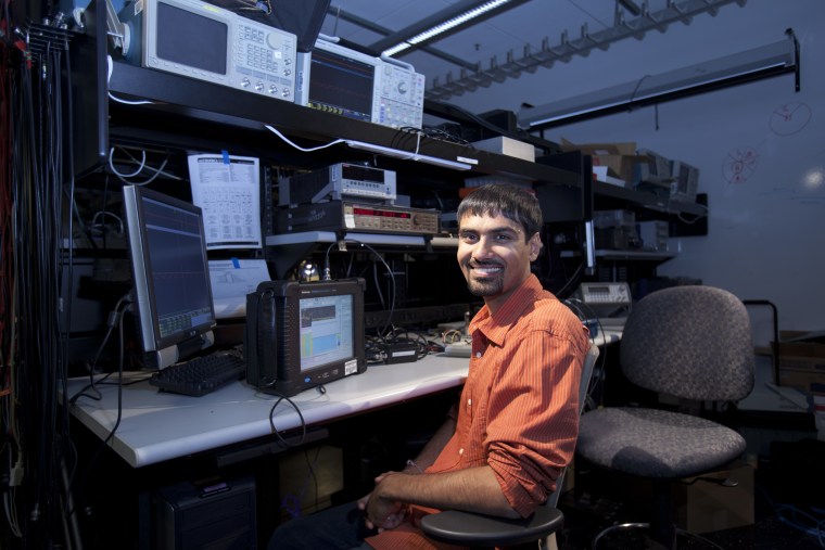 Shwetak Patel of the University of Washington won a 2011 MacArthur Fellowship for his work on easy-to-deploy sensor technology that tracks household energy consumption and makes buildings more responsive to our needs.