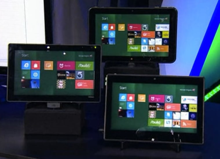 Reference design Windows 8 tablets from Qualcomm, Texas Instruments and Intel