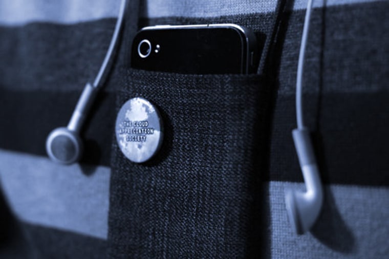 The LifePouch -- an iPhone case which allows the gadget to hang from your neck -- will keep the device's camera pointed at whatever you're facing.