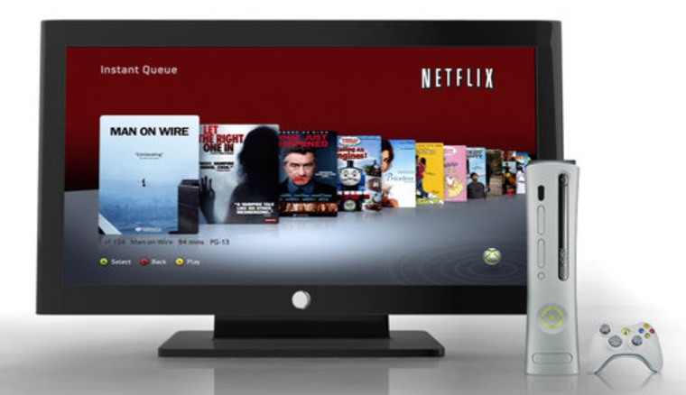 Netflix streaming via Xbox