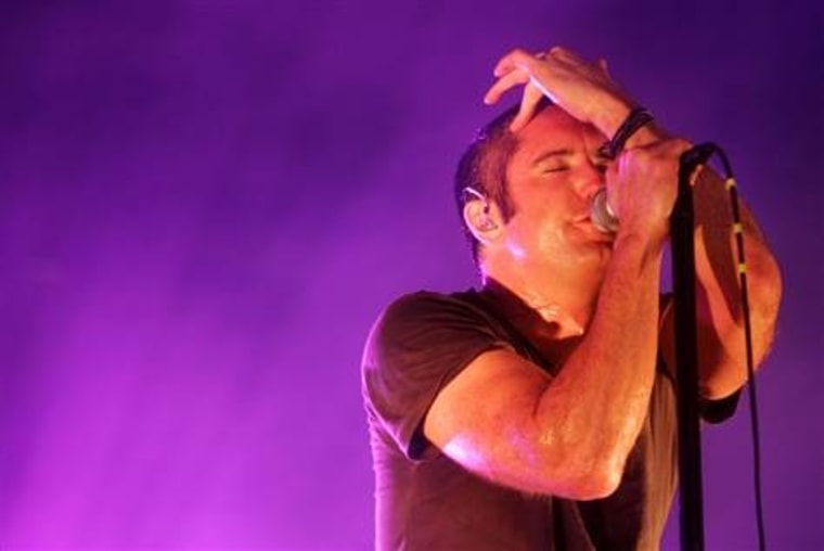 Trent Reznor is all tore up about the falseness of false stuff.