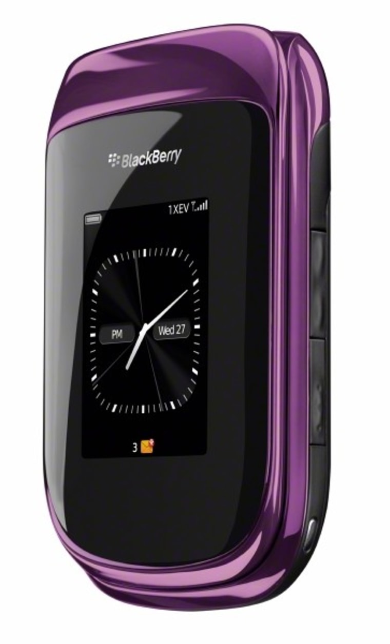 BlackBerry Style 9670 in Royal Purple
