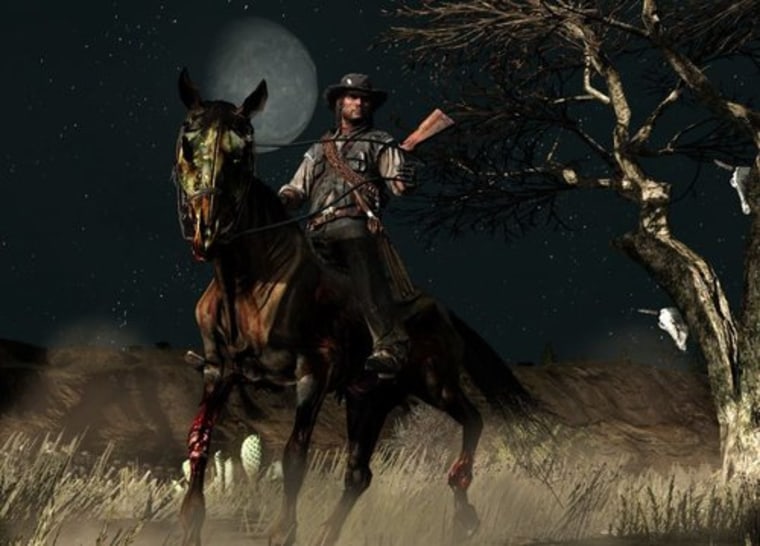 "Red Dead Redemption" gets undead cowboys...and zombie horses with the "Undead Nightmare" downloadable content pack.