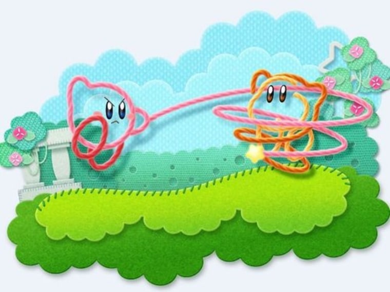 Nintendo knows knitting is cool. Kirby has been given an impressive makeover for