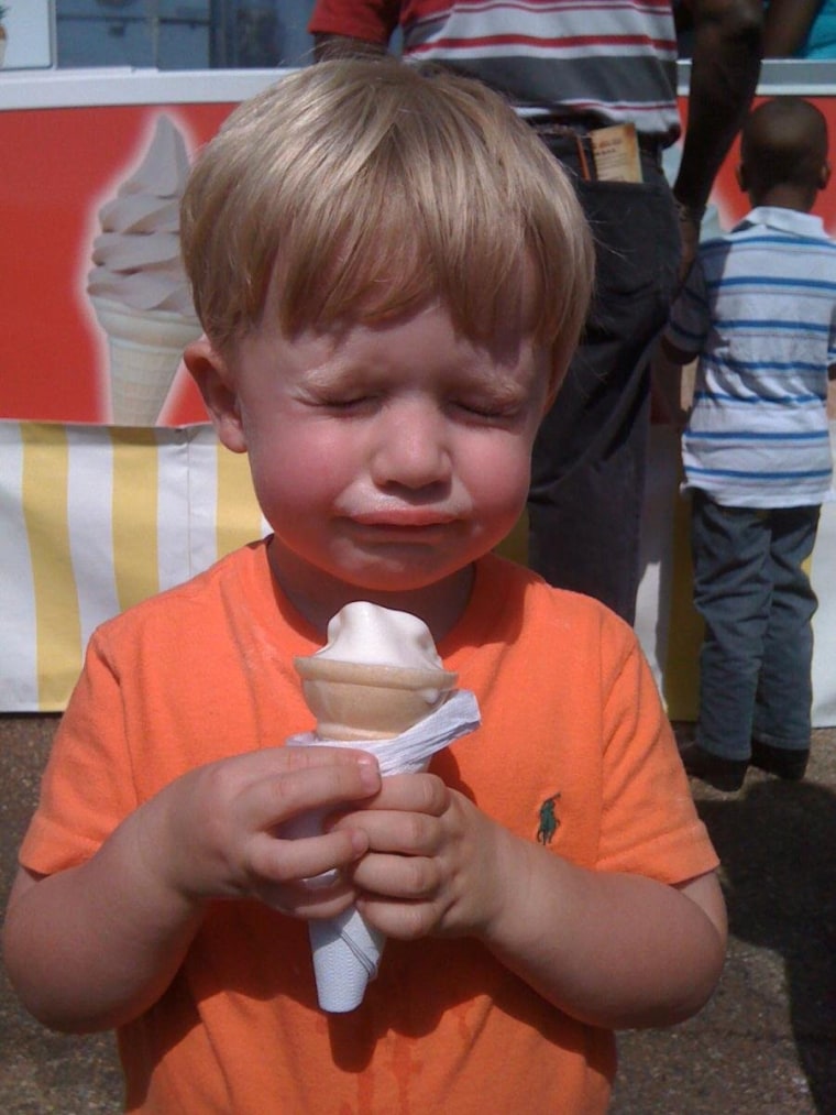 I scream, you scream, Gavin gets a brain freeze