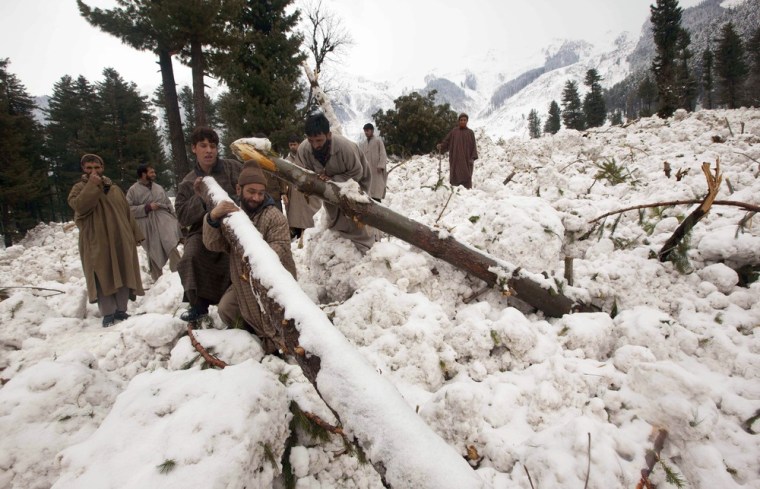 Deadly Avalanches Wreak Havoc In Indian Kashmir