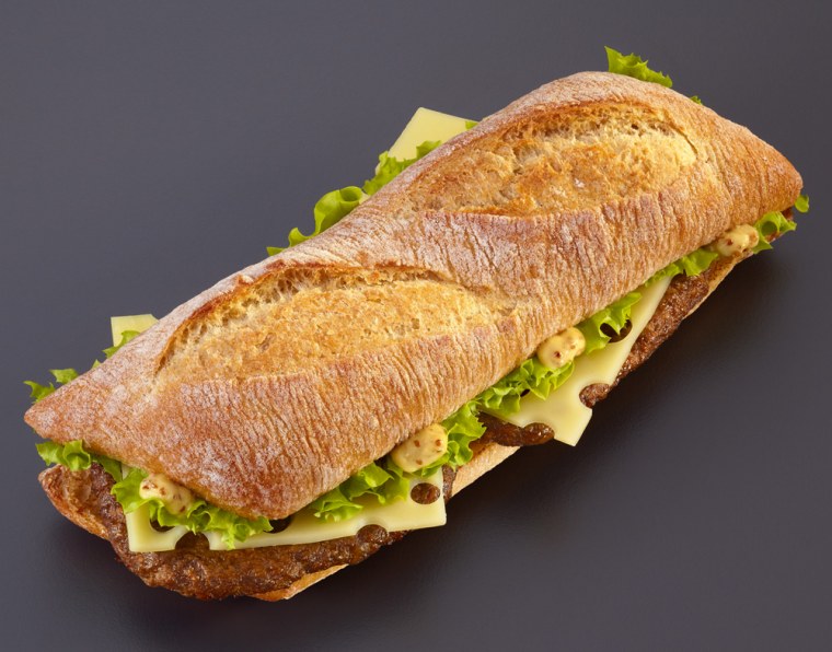French baguette sandwich from McDonalds
