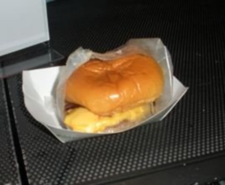While it didn't win, this traditional bacon cheese burger on a soft white bun from the Shake Shack was a favorite of TODAY producers Jackie Olensky an...