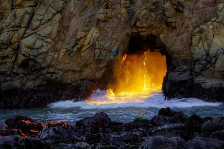 Firehole - Pfeiffer Beach, Big Sur, CA