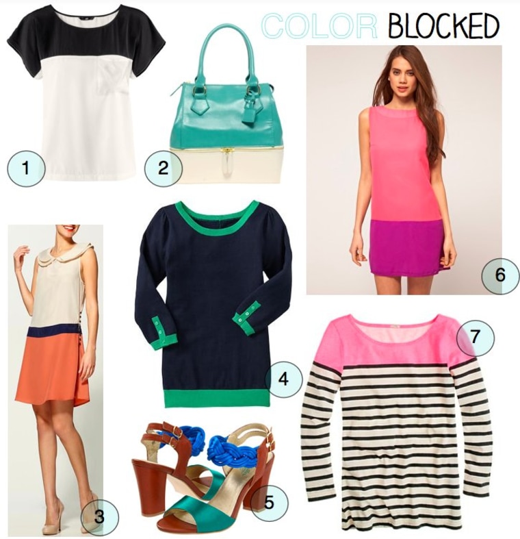 Anchor style: Get Ann's color block look