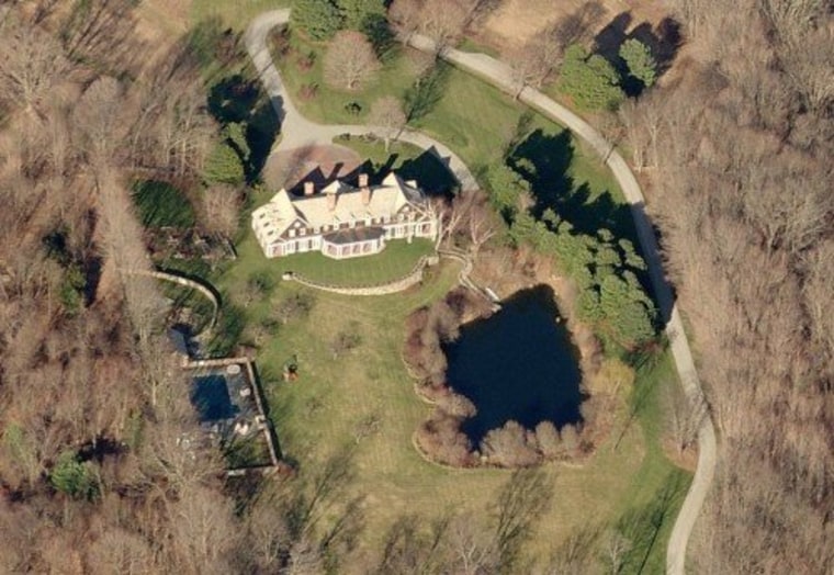 David Letterman purchased several neighboring properties to create his enormous estate.