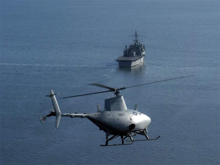 RQ-8A Fire Scout, a drone helicopter