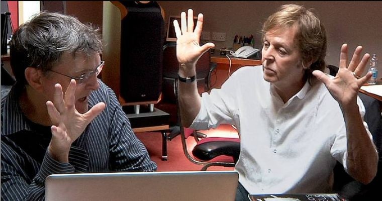 Paul McCartney and Marty O'Donnell