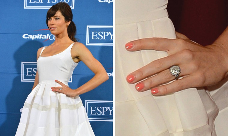 Jessica Biel at the ESPY Awards in Los Angeles on Wednesday night.