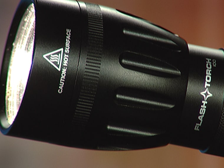 Cook your eggs with a flashlight