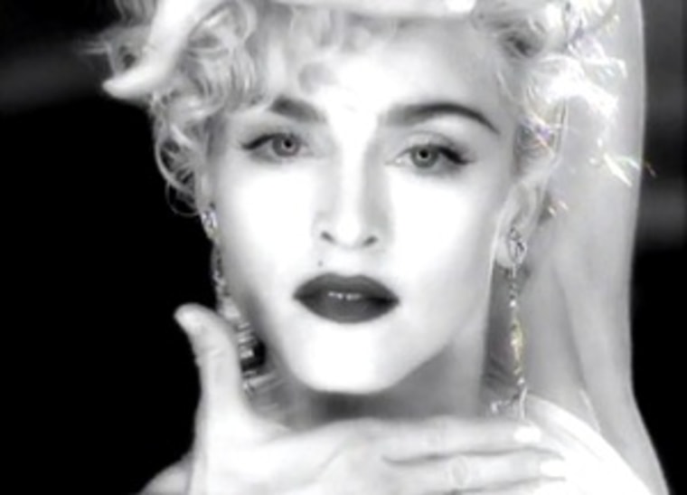 Madonna in the video for