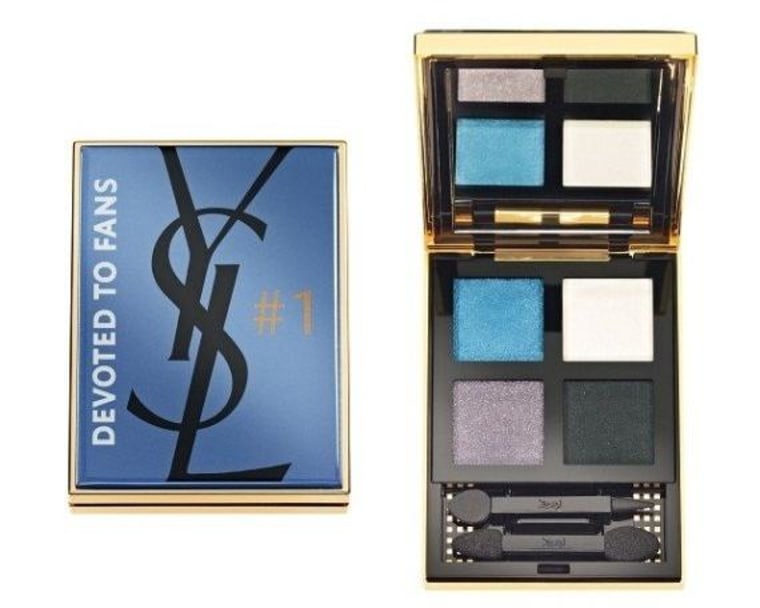 Social media makeup? Yves Saint Laurent and Facebook commingle in a new eyeshadow palette.