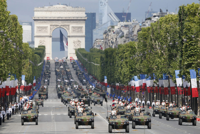 Bastille Day celebrations take over Paris