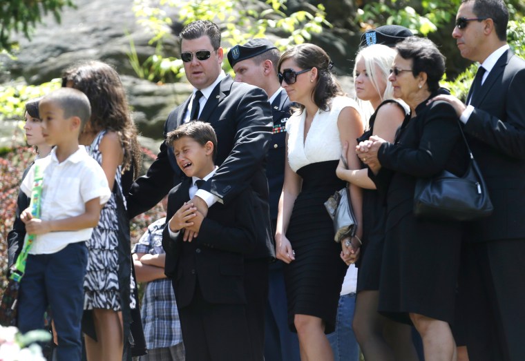 Funeral for a New Jersey soldier killed in Afghanistan