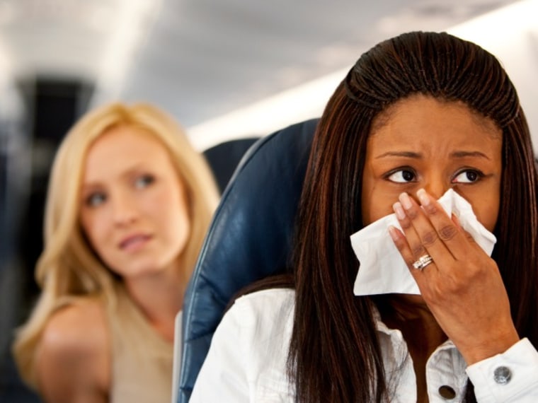 Put those tissues to good use if you want to practice good flu etiquette.