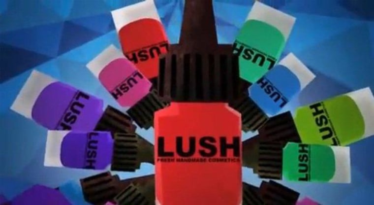 Lush's brand new cosmetics line with tons of color will make its debut on July 21.
