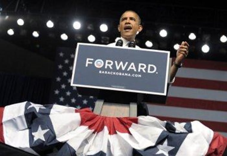 Obama in Jacksonville for a Thursday rally.