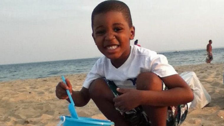 Lloyd Morgan, 4, was killed when he was struck by a stray bullet at a Bronx playground Sunday night.