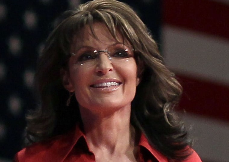 Sarah Palin in Washington, D.C., in February 2012.
