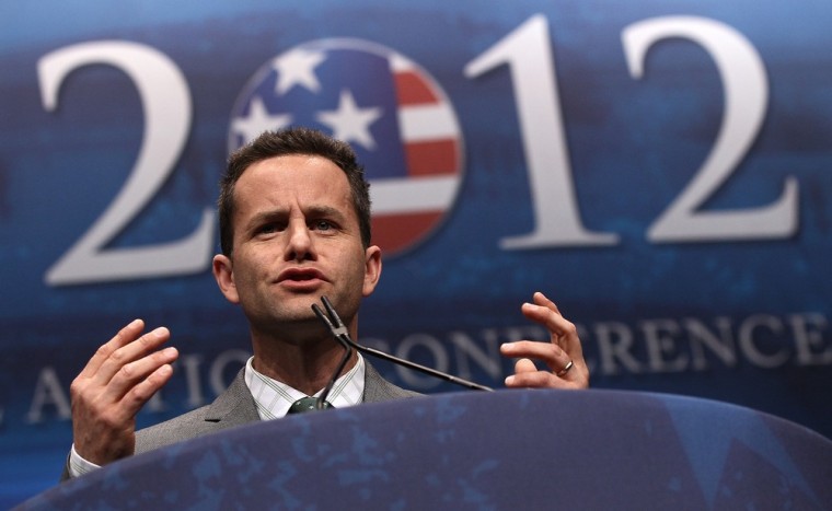 Actor Kirk Cameron speaks during the annual Conservative Political Action Conference (CPAC) February 9, 2012 in Washington, DC.