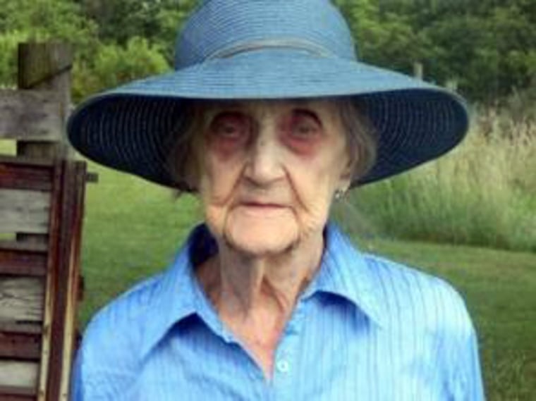 Edna Clay is seen in a photo handoued by the Sheriff's Office in Vinton County, Ohio.