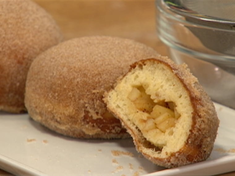 Apple pie doughnuts are sure to be a hit at home!