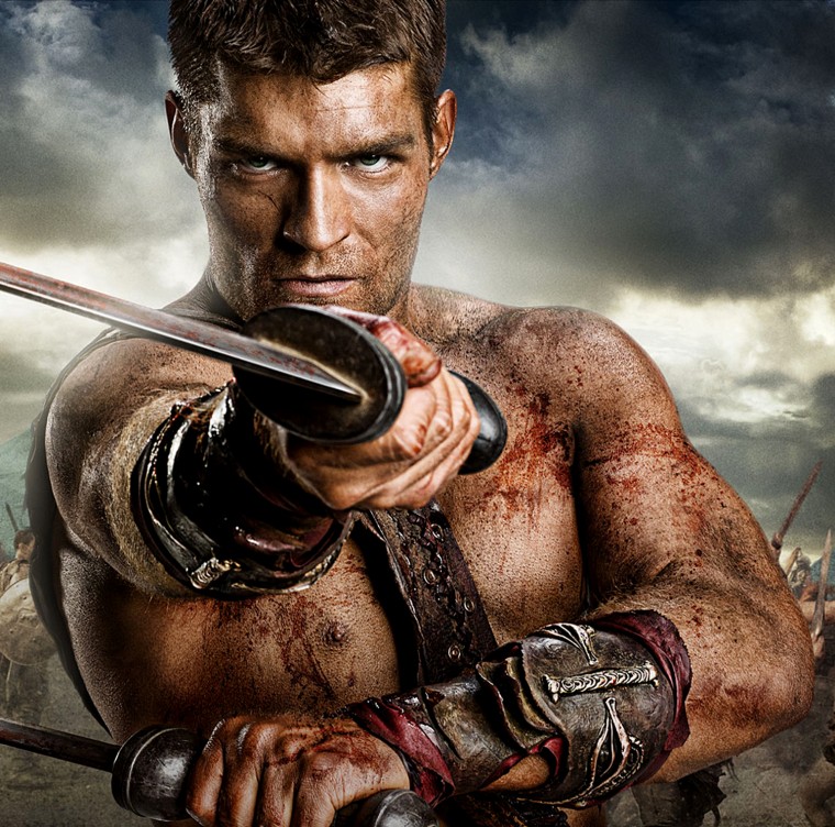 Liam McIntyre in \"Spartacus: Vengeance\"