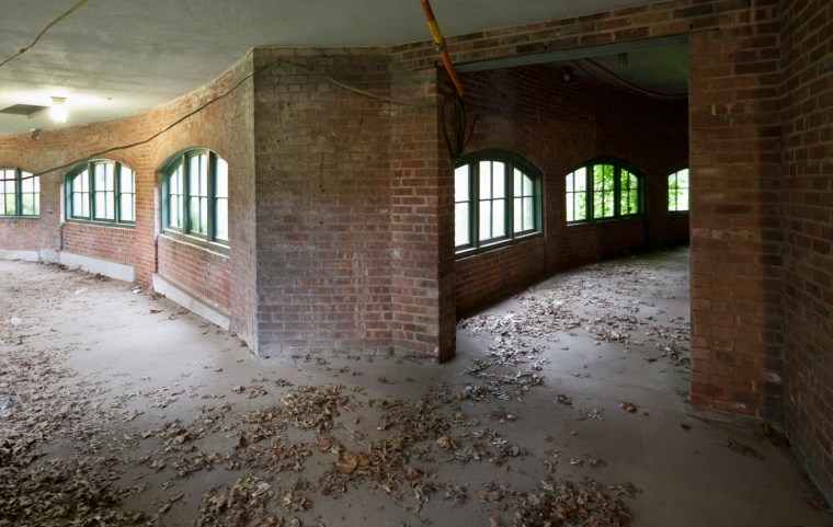 While Ellis Island served as the primary immigration station for the United States, sick, mentally ill or pregnant immigrants were detained and treated at the  Ellis Island Hospital Complex. The 29 structures are in severe states of decay and have been empty and abandoned since 1954.