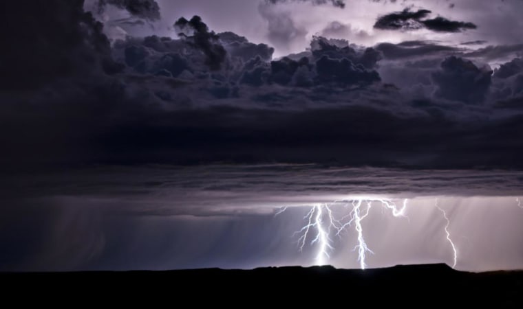 Thunderstorm, Arches National Park, Utah