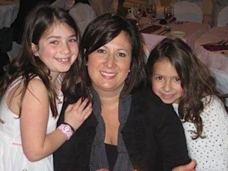 Nina Balan with her daughters, Sofia and Ava