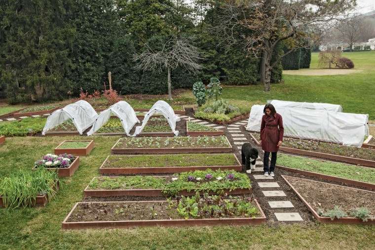 Michelle and Bo don't take the winter off. The pair make the rounds even as temperatures plummet, making sure the plants are protected from frost and snow.