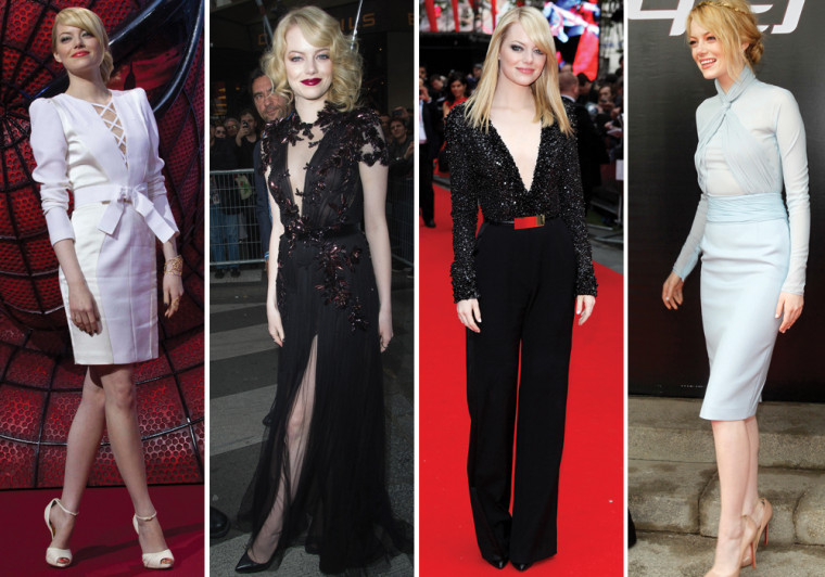 Check out Emma Stone's 'Amazing' red carpet looks