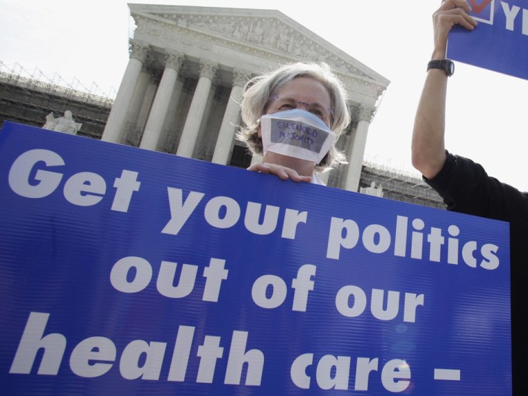 NBC/WSJ poll More would be pleased if health law ruled unconstitutional
