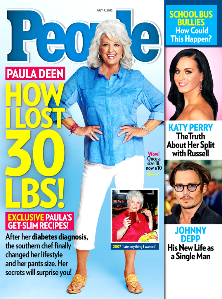 Paula Deen drops 30 pounds, feels 'a thousand times better'