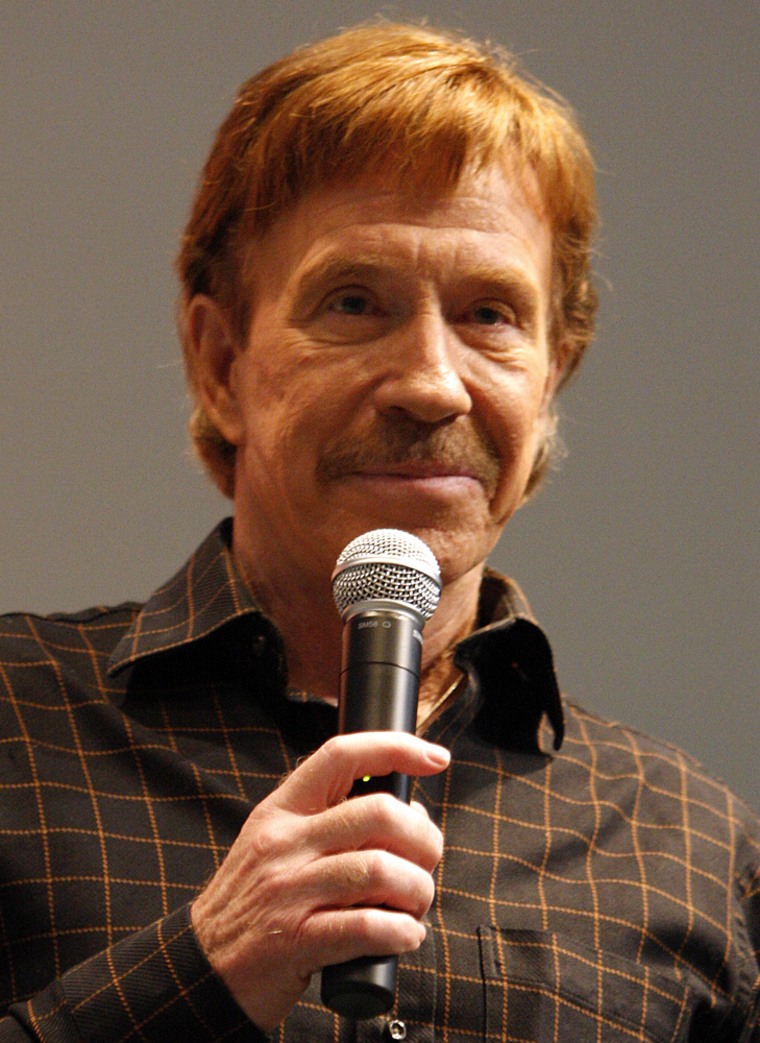 Chuck Norris in 2008.