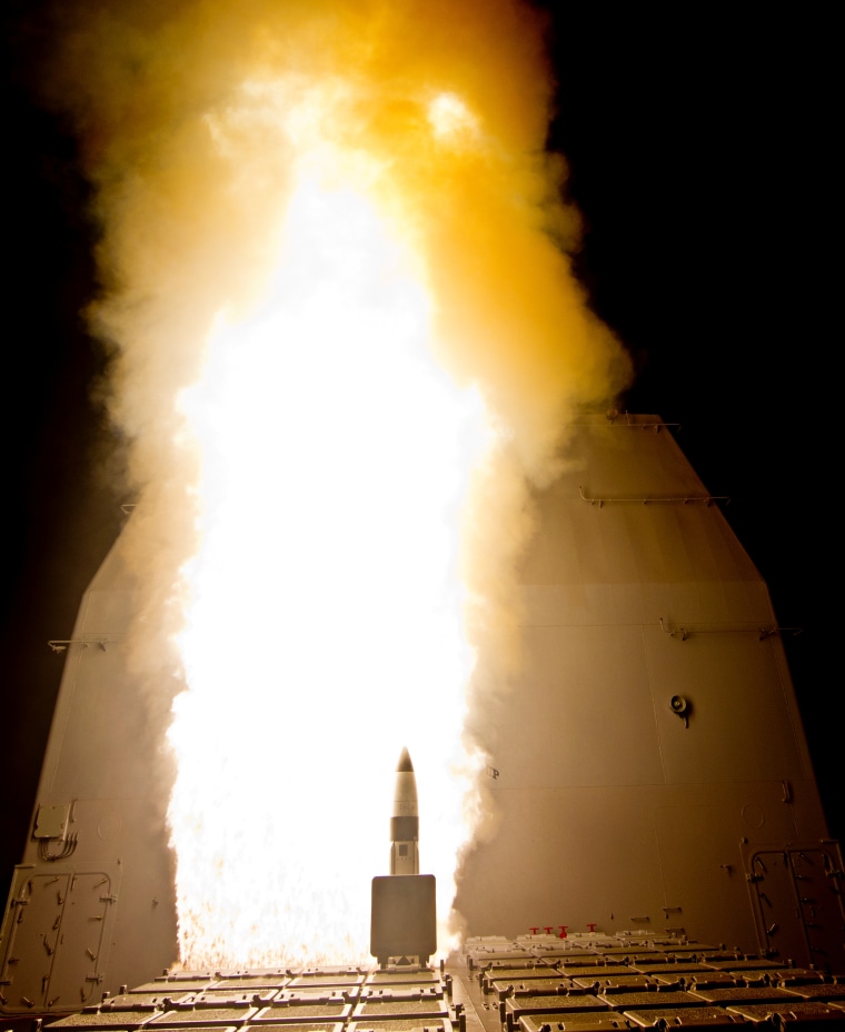 Image of missile launch