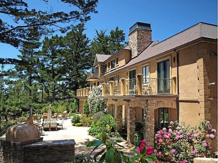 Mike Love's home includes several patio and deck spaces.
