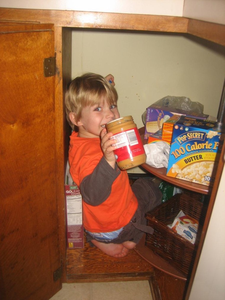 Beware of the peanut butter addict!