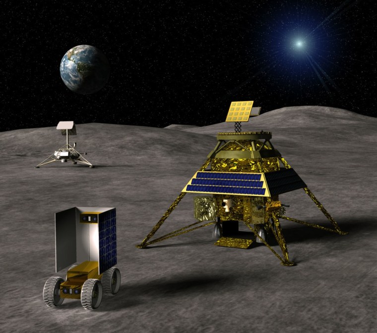 The Rocket City Space Pioneers are working on a concept to develop a lunar lander and rover for the $30 million Google Lunar X Prize competition. The X Prize race to the moon is just one of the space ventures promising a rich payoff for rocketeers.