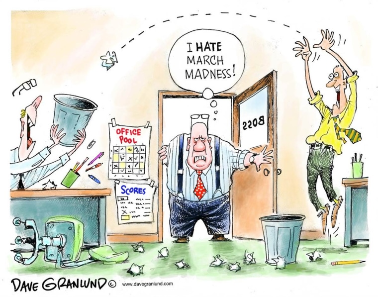 March Madness cartoons