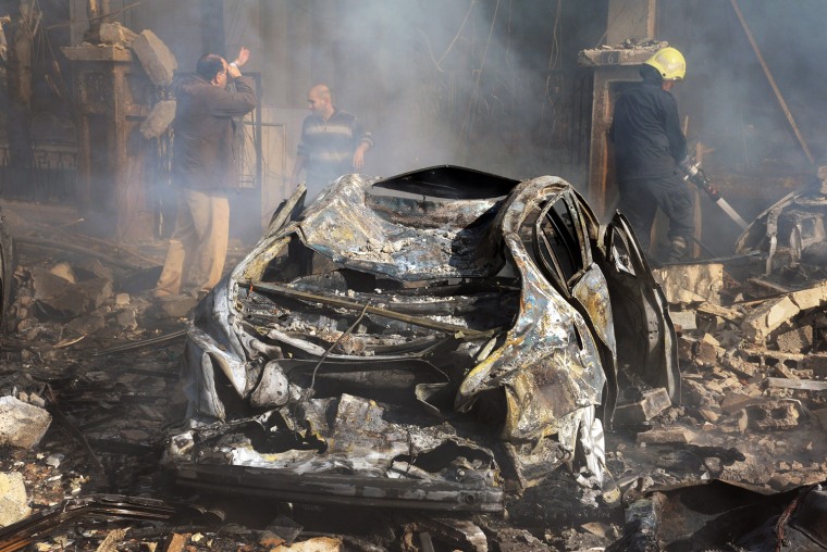 Twin bombings in Damascus kill at least 27