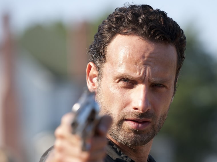 Rick Grimes (Andrew Lincoln) - The Walking Dead - Season 2, Episode 8 - Photo Credit: Gene Page/AMC